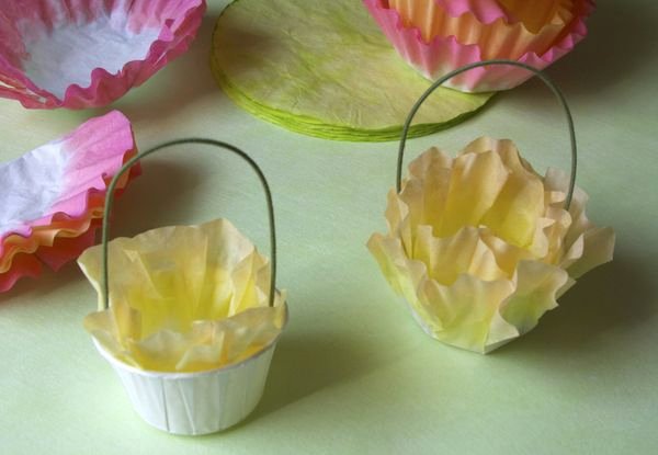 Coffee Filter Flowers Martha Stewart Lovely Coffee Filter Flower &amp; Carrot Easter Favors Urban fort