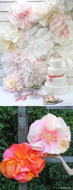 Coffee Filter Roses Template Awesome Tutorial Make Pretty Peonies From Dyed Coffee Filters