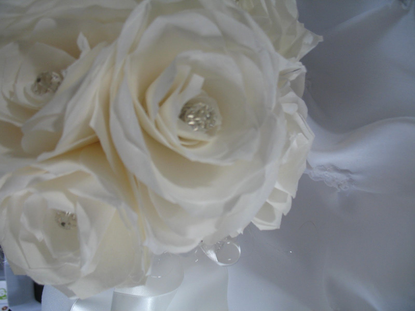 Coffee Filter Roses Template Beautiful Zoe Bean Design White Rose Bouquet