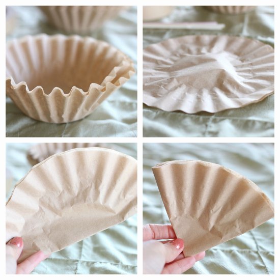 Coffee Filter Roses Template Fresh Diy Coffee Filter Rose Tutorial