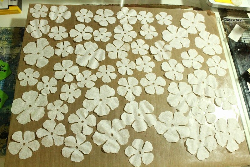 Coffee Filter Roses Template New Coffee Filter Flowers Scrapbook