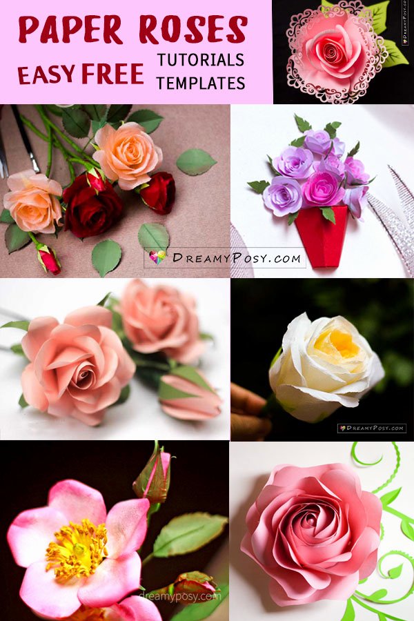 Coffee Filter Roses Template New Easy Tutorial to Make A Paper Rose Free Template