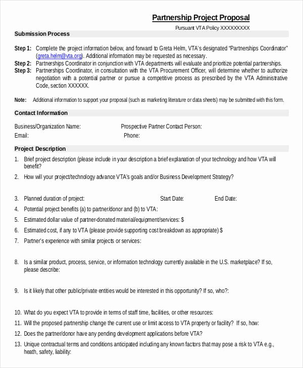 Collaboration Proposal Sample Beautiful 12 Partnership Proposal Templates Word Pdf Pages