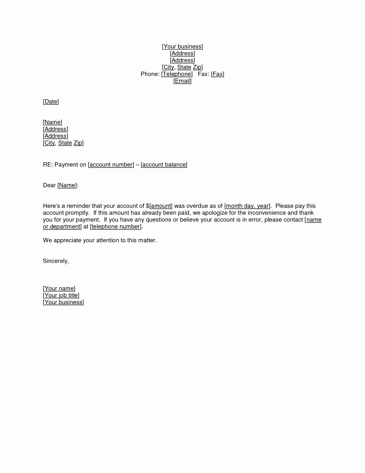Collection Demand Letter Template Beautiful Outstanding Payment Letter Template Download