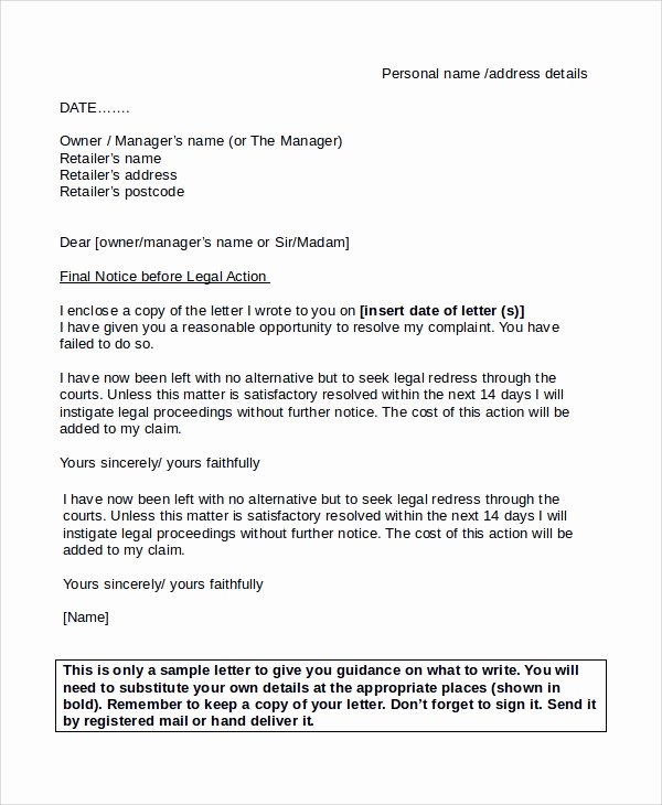 Collection Letter Final Notice collection-letter-final-notice