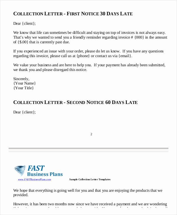 Collection Letter Template Final Notice Beautiful 9 Collection Letter Samples Google Docs Ms Word