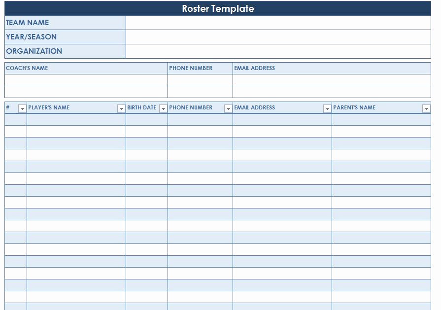 College Football Practice Schedule Template Lovely 6 Best Of Free Printable Baseball Roster Free