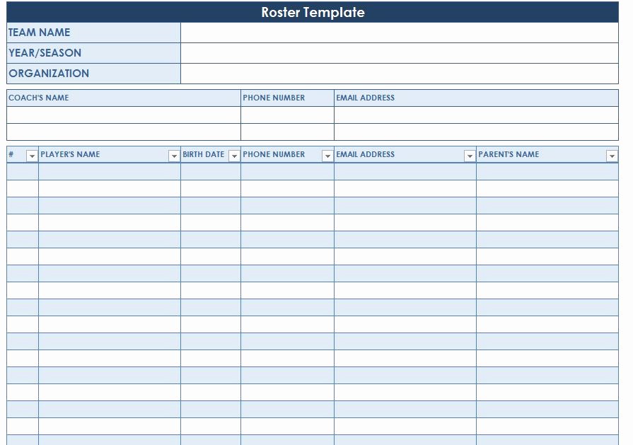 College Football Practice Schedule Template Lovely 6 Best Of Free Printable Baseball Roster Free