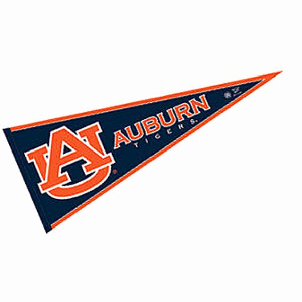 College Pennants Printable Best Of Auburn Tigers Pennant and Pennants for Auburn Tigers