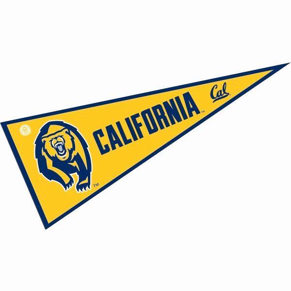 College Pennants Printable Elegant University Of California College Pennant and College