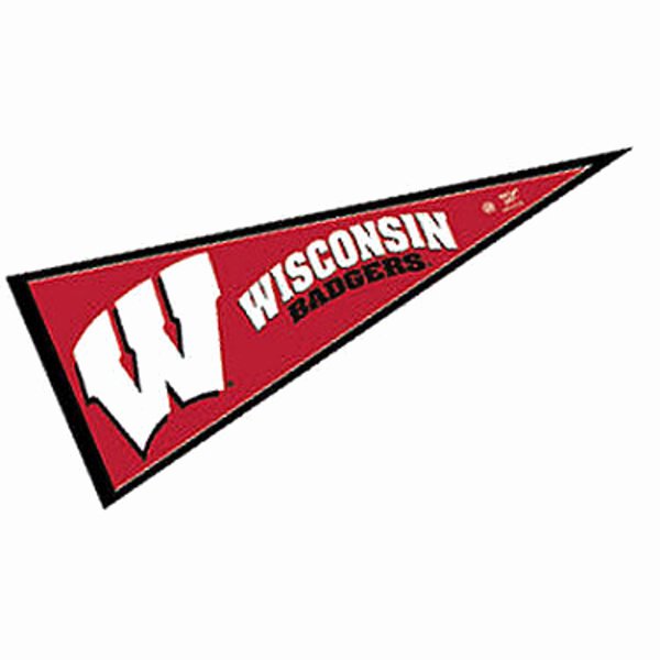 College Pennants Printable Elegant Wisconsin Badgers Pennant and Pennants for Wisconsin Badgers