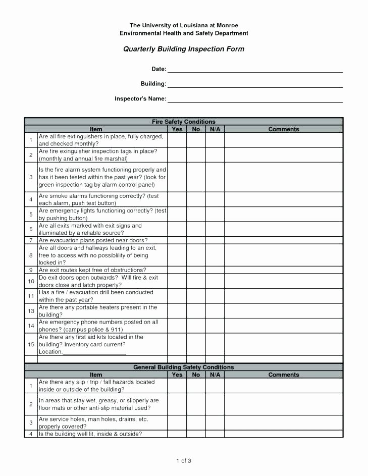 Commercial Property Inspection Checklist Unique Cps Home Inspection Checklist