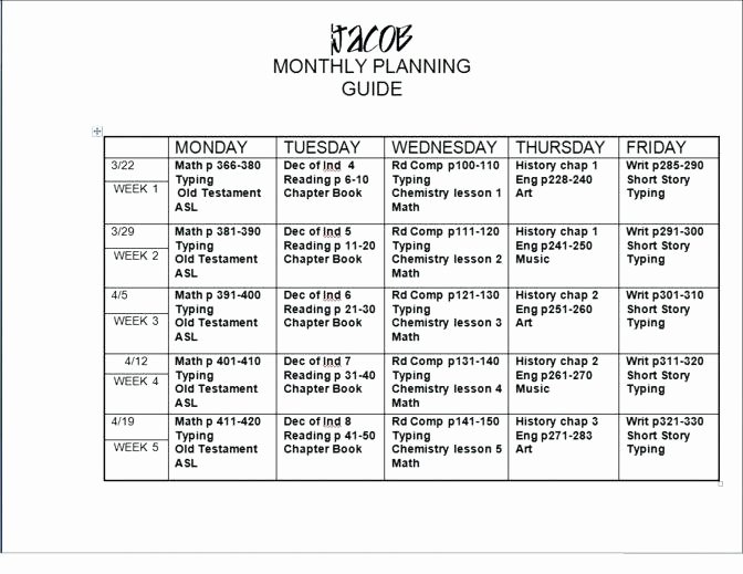 Common Core Lesson Plan Template Doc Inspirational College Syllabus Template Best Nice 6 Week Lesson Plan