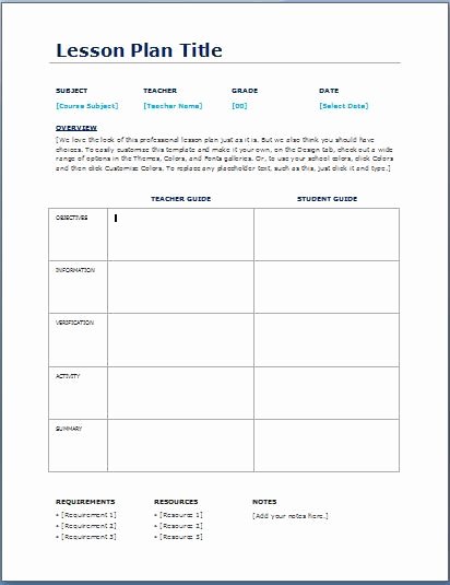 Common Core Lesson Plan Template Doc Lovely Teacher Daily Lesson Planner Template