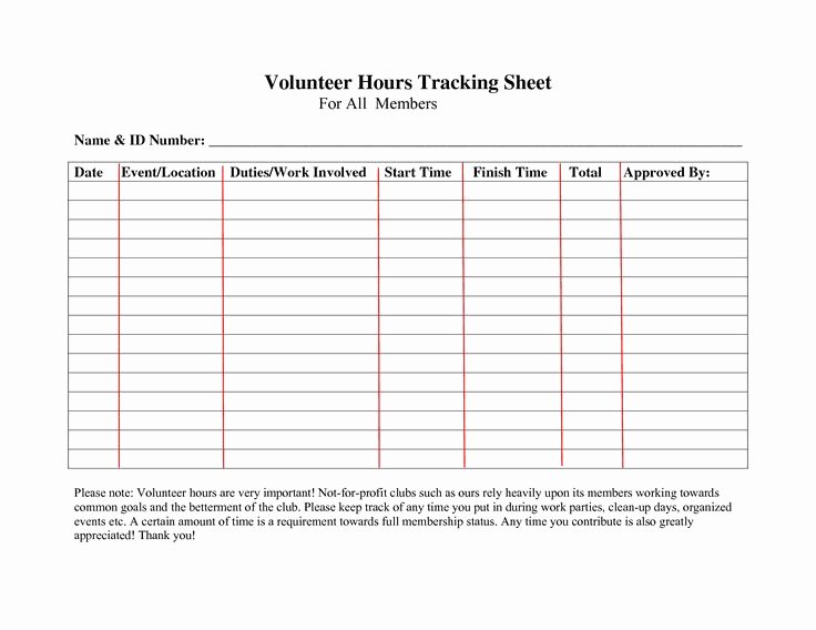 Community Service Paper Pdf Fresh Volunteer Hours Log Sheet Template forms