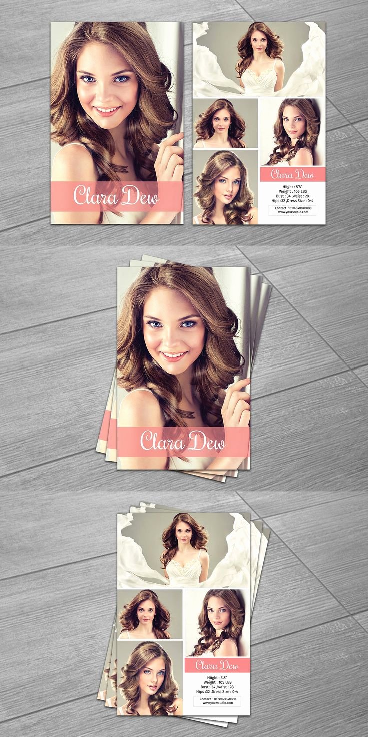 Comp Card Template Psd Download Best Of Best 25 Model P Card Ideas Only On Pinterest