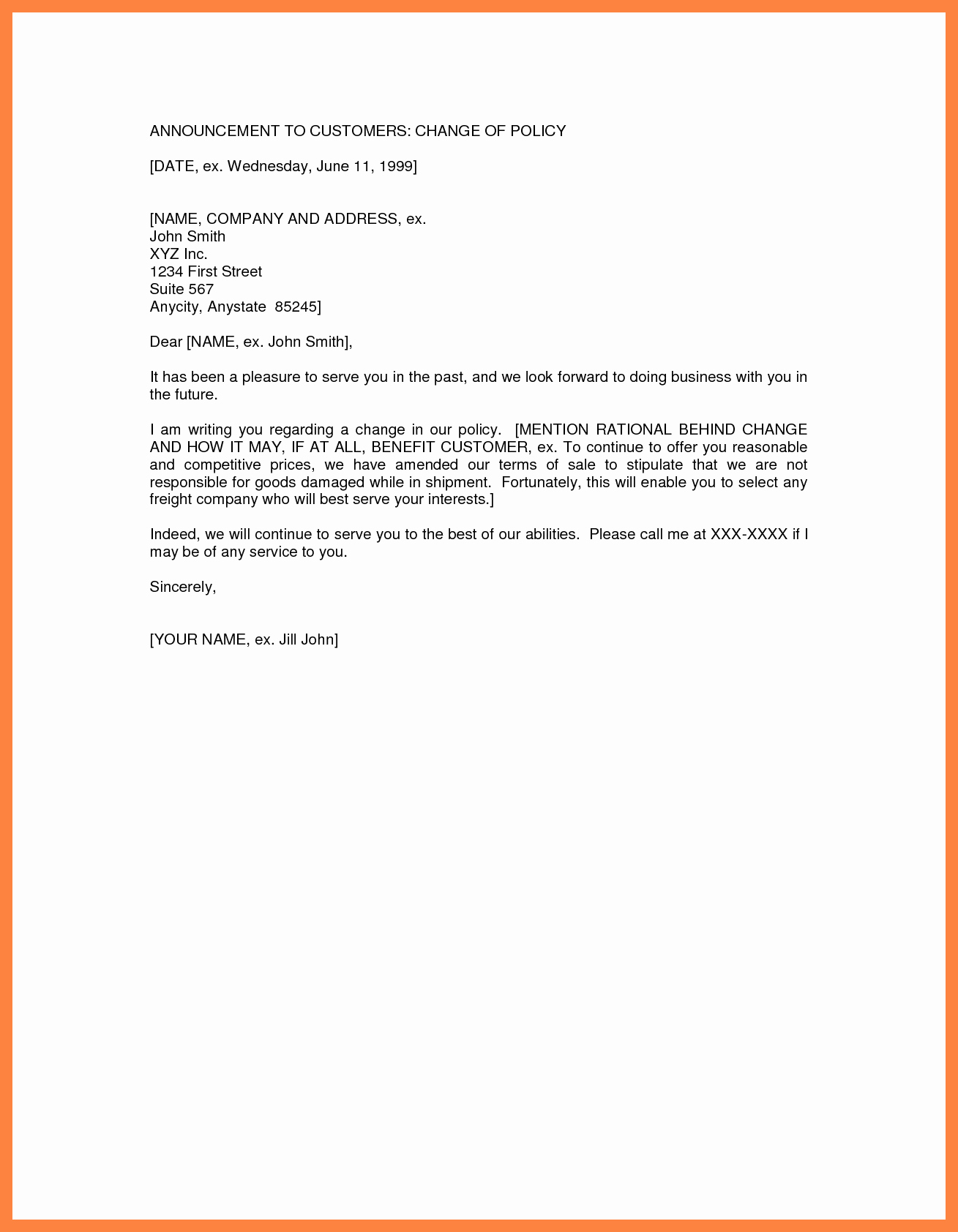 Company Name Change Letter Unique Change Ownership Letter Check Templates Free Sample