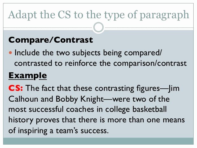 Compare and Contrast Conclusion Example Awesome Concluding Sentences