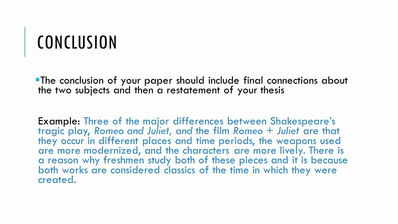 Compare and Contrast Conclusion Example Inspirational How to Write A Pare Contrast Essay Ppt Video Online