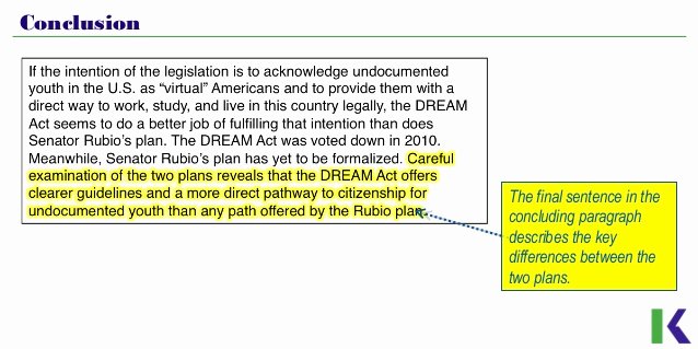 Compare and Contrast Conclusion Example Lovely Analyzing Pare and Contrast Essays Policies for