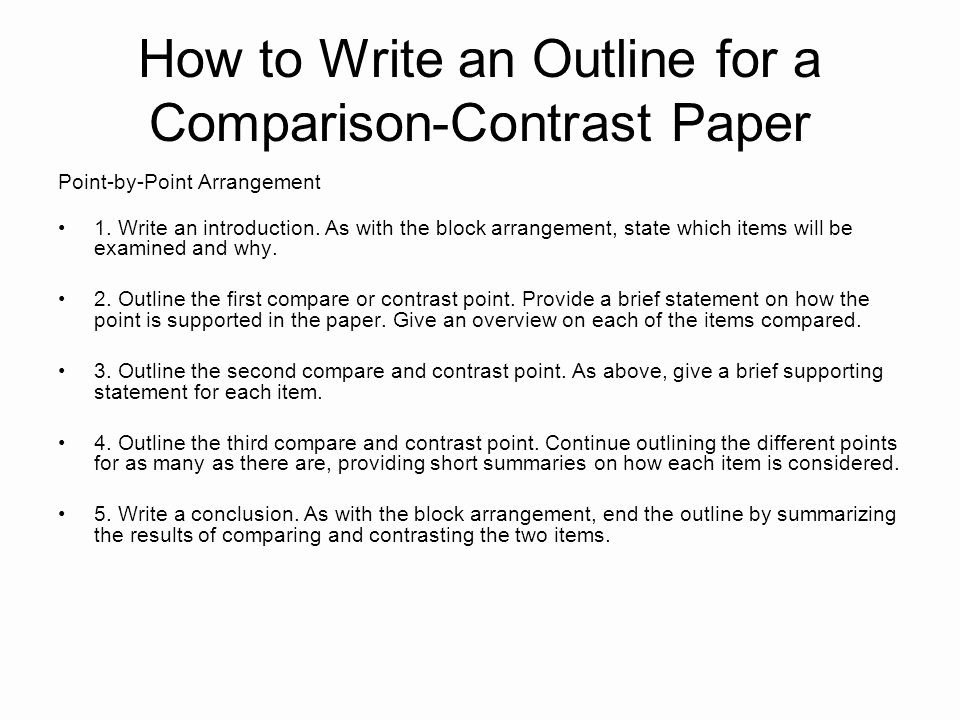 Compare and Contrast Conclusion Example Lovely English 10 and Honors English 10 Position Notes Ppt