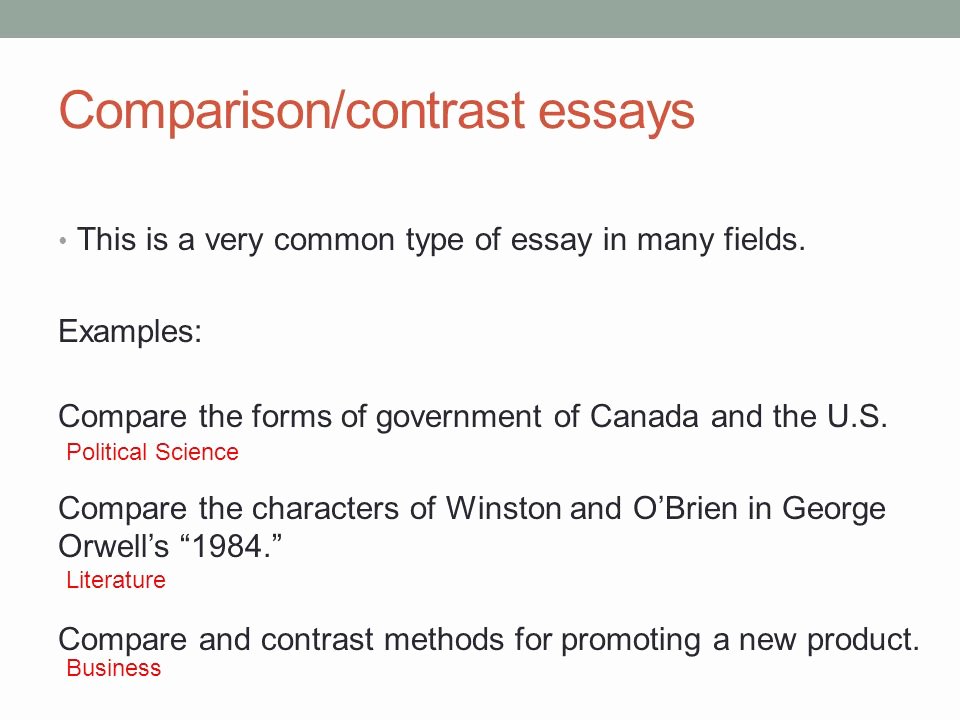 Compare and Contrast Conclusion Example Unique Academic Writing I April 12th Ppt Video Online