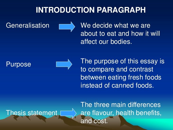 Compare and Contrast Introduction Sample Fresh Pare and Contrast Essay