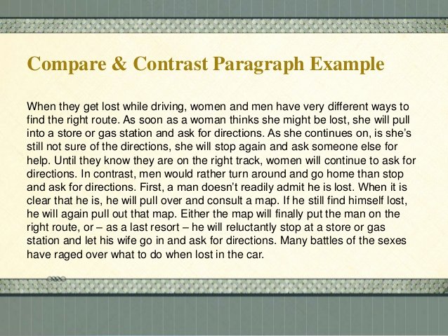 Compare and Contrast Introduction Sample Fresh Write Good Introduction Paragraph Pare Contrast Essay
