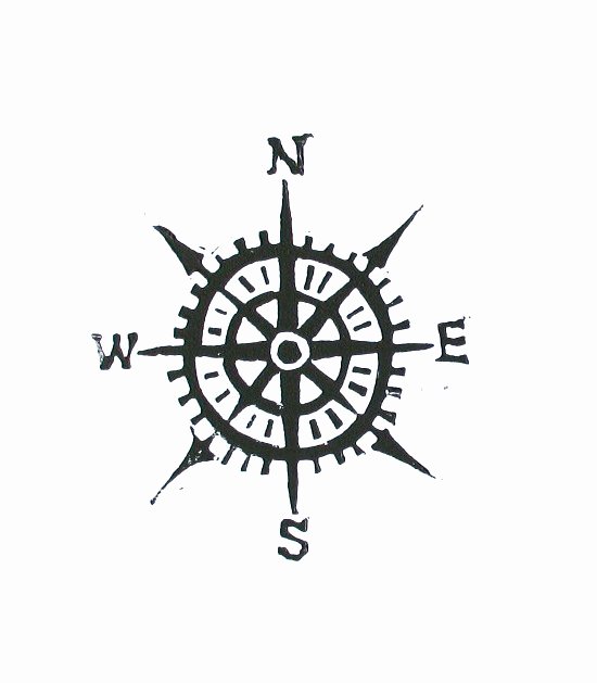 Compass Rose Print Out Best Of Pass Linocut Print Cardinal Directions by thebigharumph