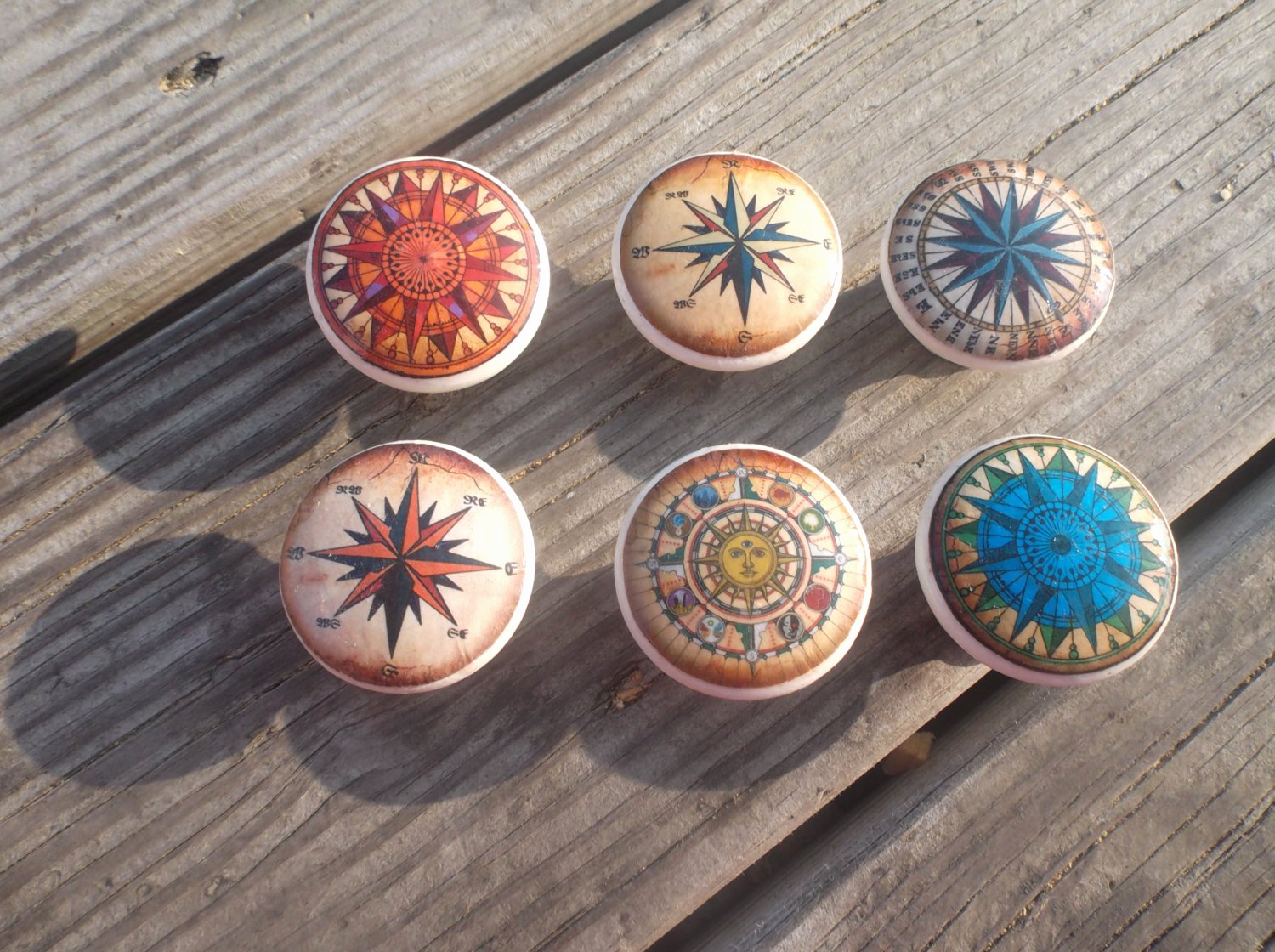 Compass Rose Print Out Best Of Pass Rose Print 1 5 Dresser Drawer Knob by Twistedrdesign