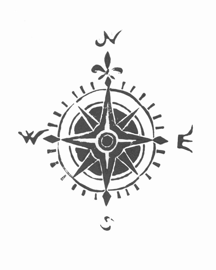Compass Rose Print Out Fresh Travel Children Pass Print north south East West
