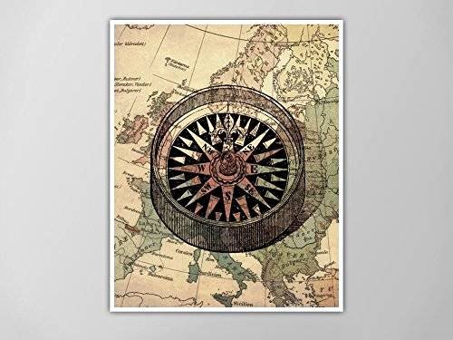 Compass Rose Print Out Lovely Amazon Pass Art Print Nautical Map Print