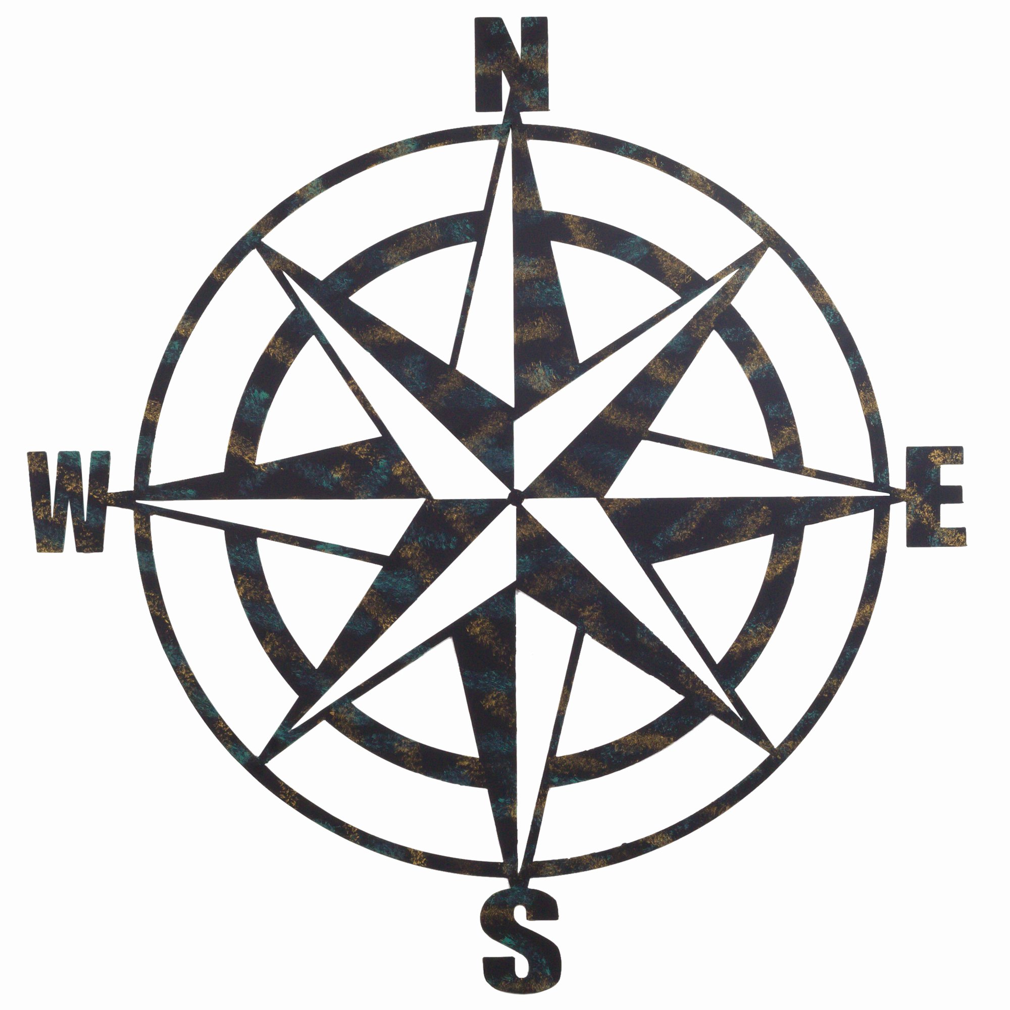 Compass Rose Print Out New Bayaccents Metal Pass Wall Décor &amp; Reviews