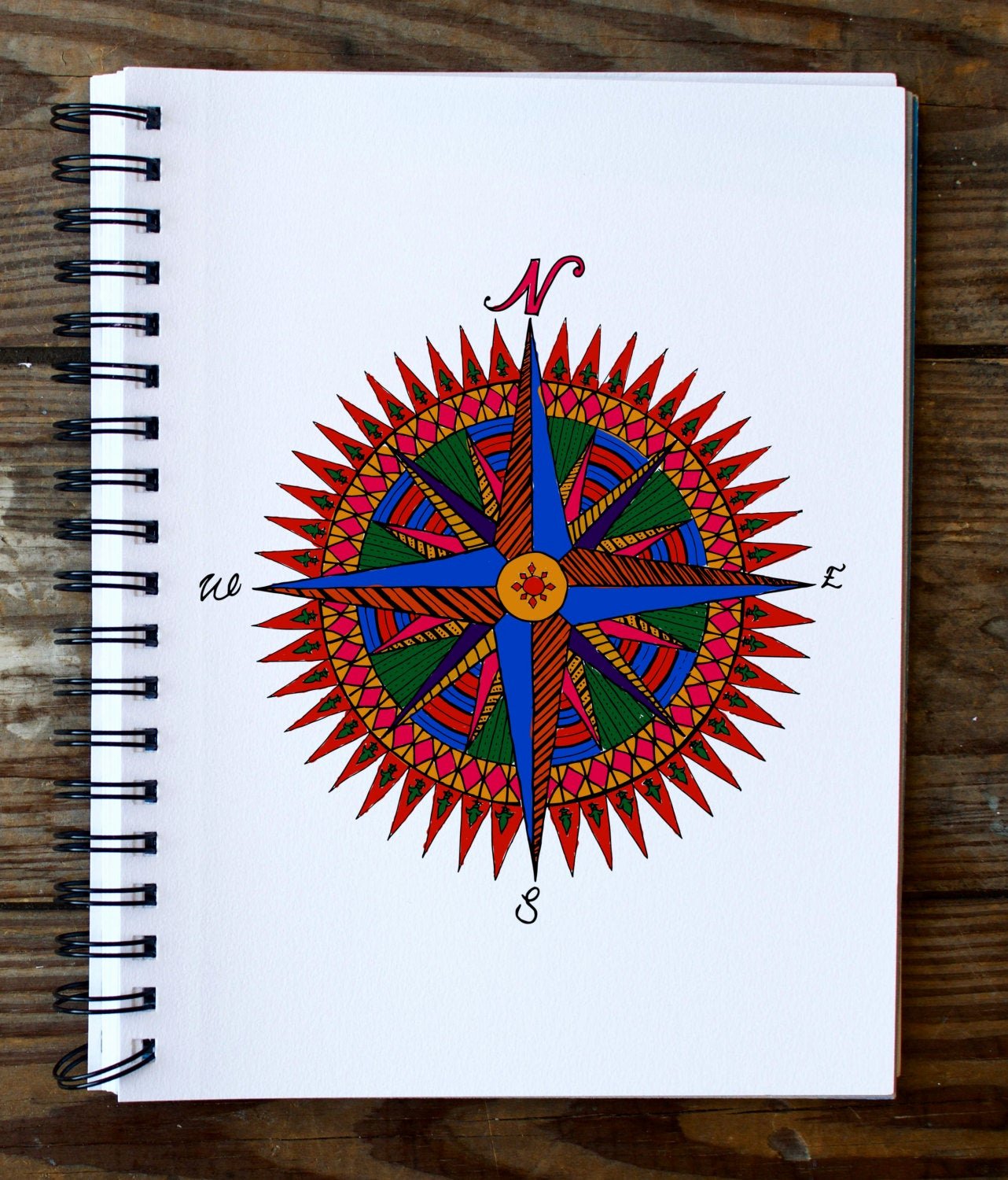 Compass Rose Print Out Unique Pass Rose Mandala Coloring Page Instant Pdf Download