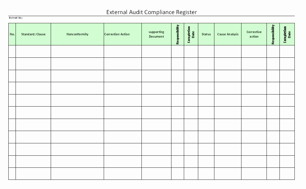 Compliance Audit Report Template Beautiful Audit Templates