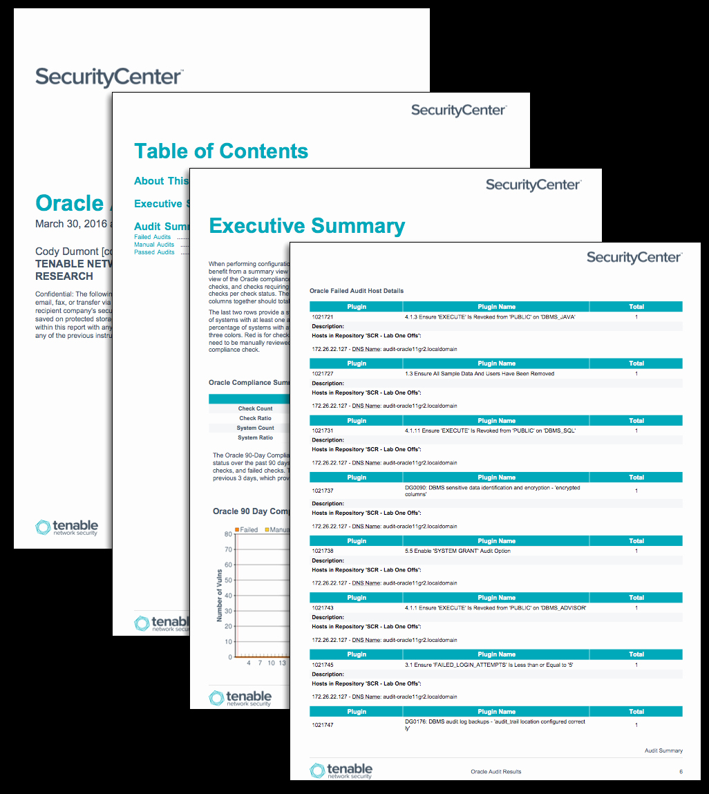 Compliance Audit Report Template New oracle Audit Results Sc Report Template