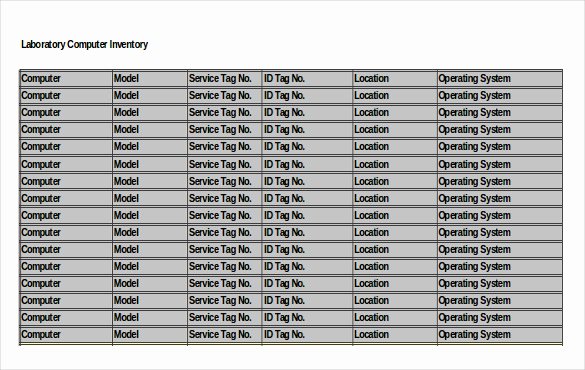 Computer Hardware Inventory Excel Template Beautiful Puter Inventory Template – 16 Free Word Excel Pdf