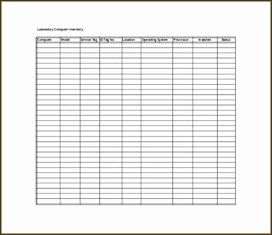 Computer Hardware Inventory Excel Template Luxury Puter Inventory format