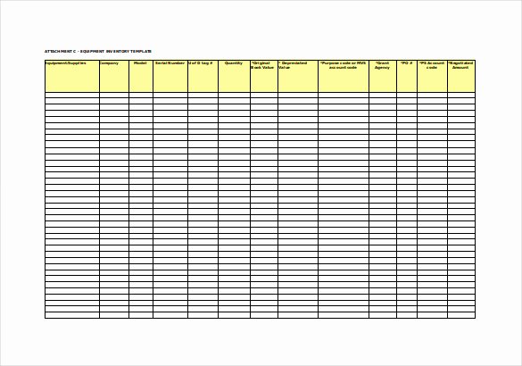 Computer Hardware Inventory Excel Template New 27 Of Puter Equipment Inventory Template