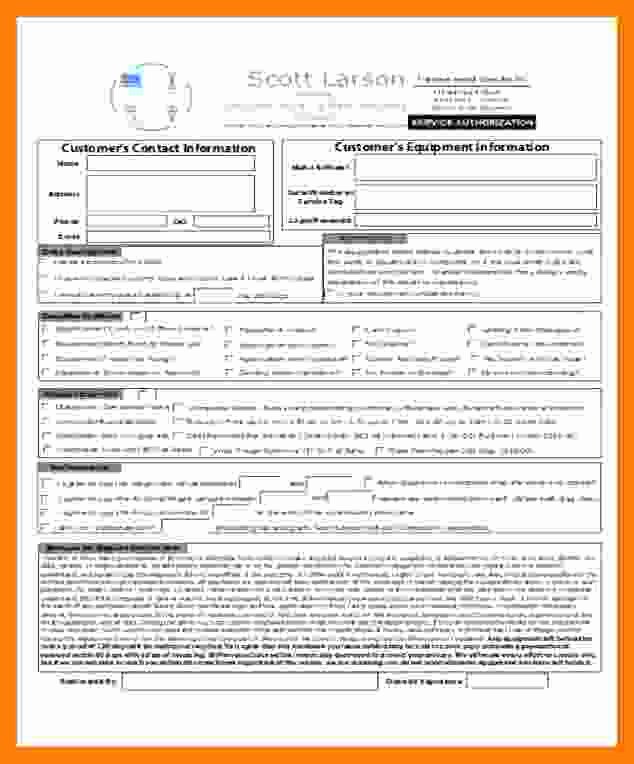 Computer Repair forms Templates Fresh 7 Receipt for Puter Repair