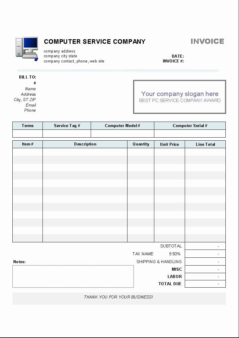 Computer Repair forms Templates Unique Maintenance Repair Job Card Template Microsoft Excel