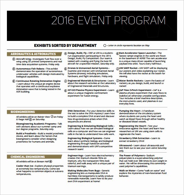 Concert Program Template Free Beautiful 38 event Program Templates Pdf Doc