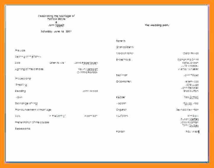 Concert Program Template Free Elegant 10 11 Concert Program Word Template
