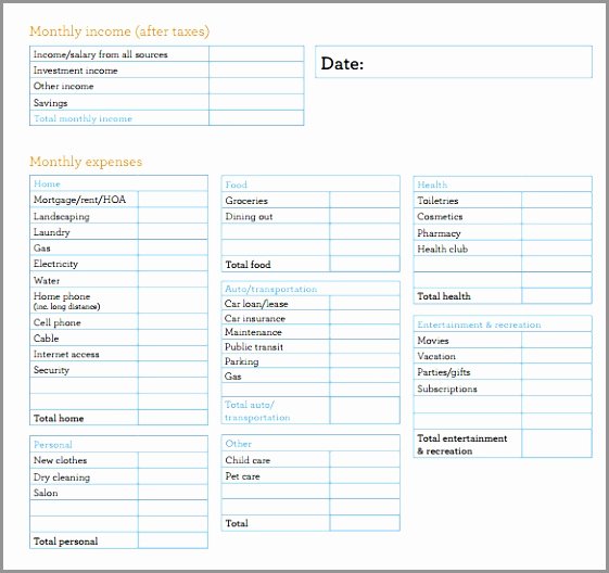 Condo Budget Template Unique 6 Homeowners association Bud Template Wiyer