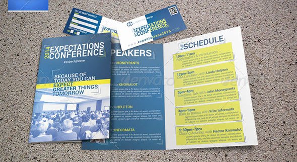 Conference Program Booklet Template New 20 Nice Church Brochure Templates Psd &amp; Indesign