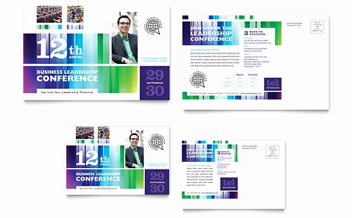 Conference Program Booklet Template New Business Leadership Conference Brochure Template Design