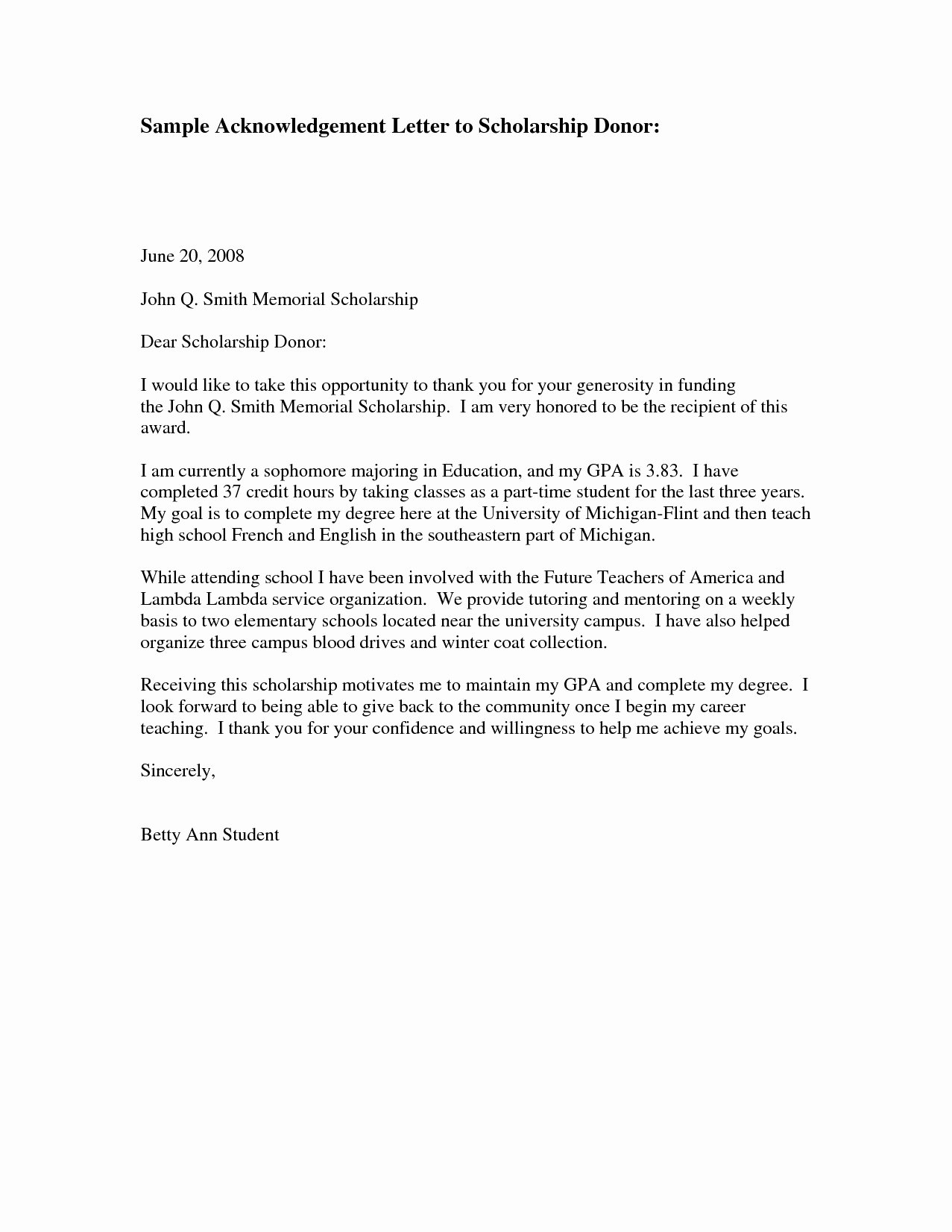 Congratulations Scholarship Award Letter Best Of New Scholarship Congratulations Letter Template