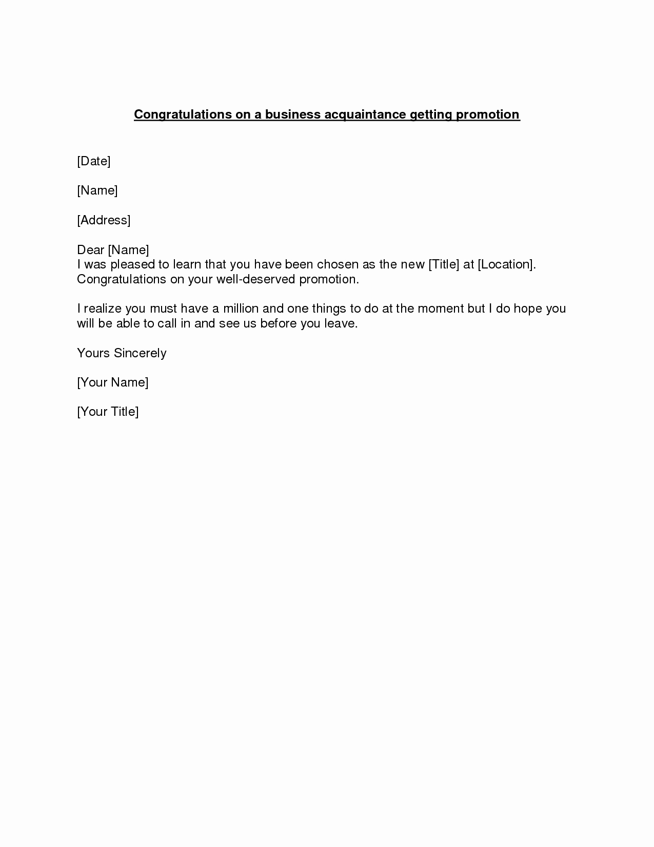 Congratulations Scholarship Award Letter New Promotion Congratulations Letter Example Of A