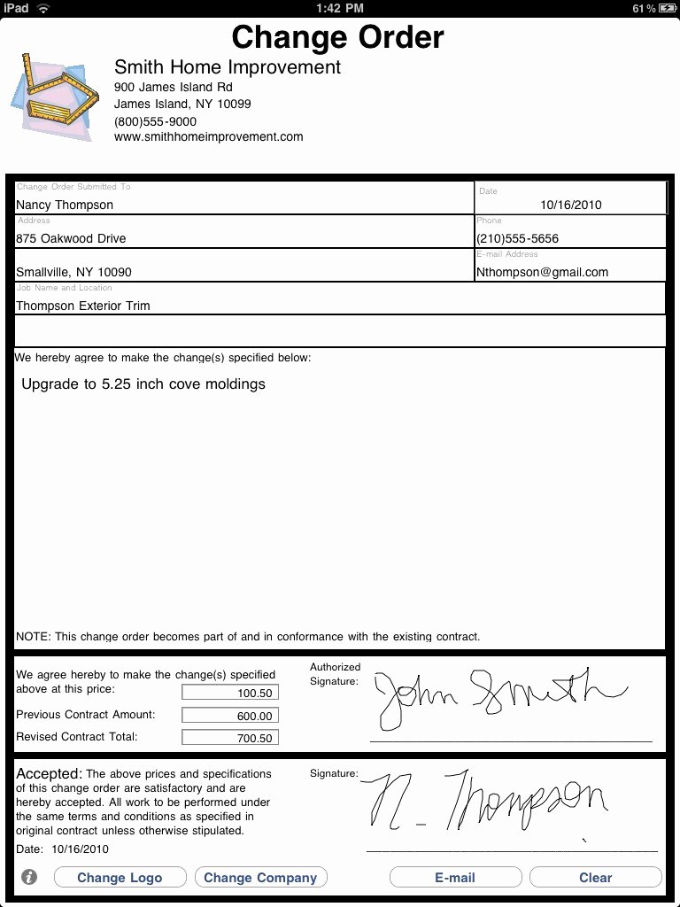 Construction Change order Template Word Unique Construction Change order Template Word