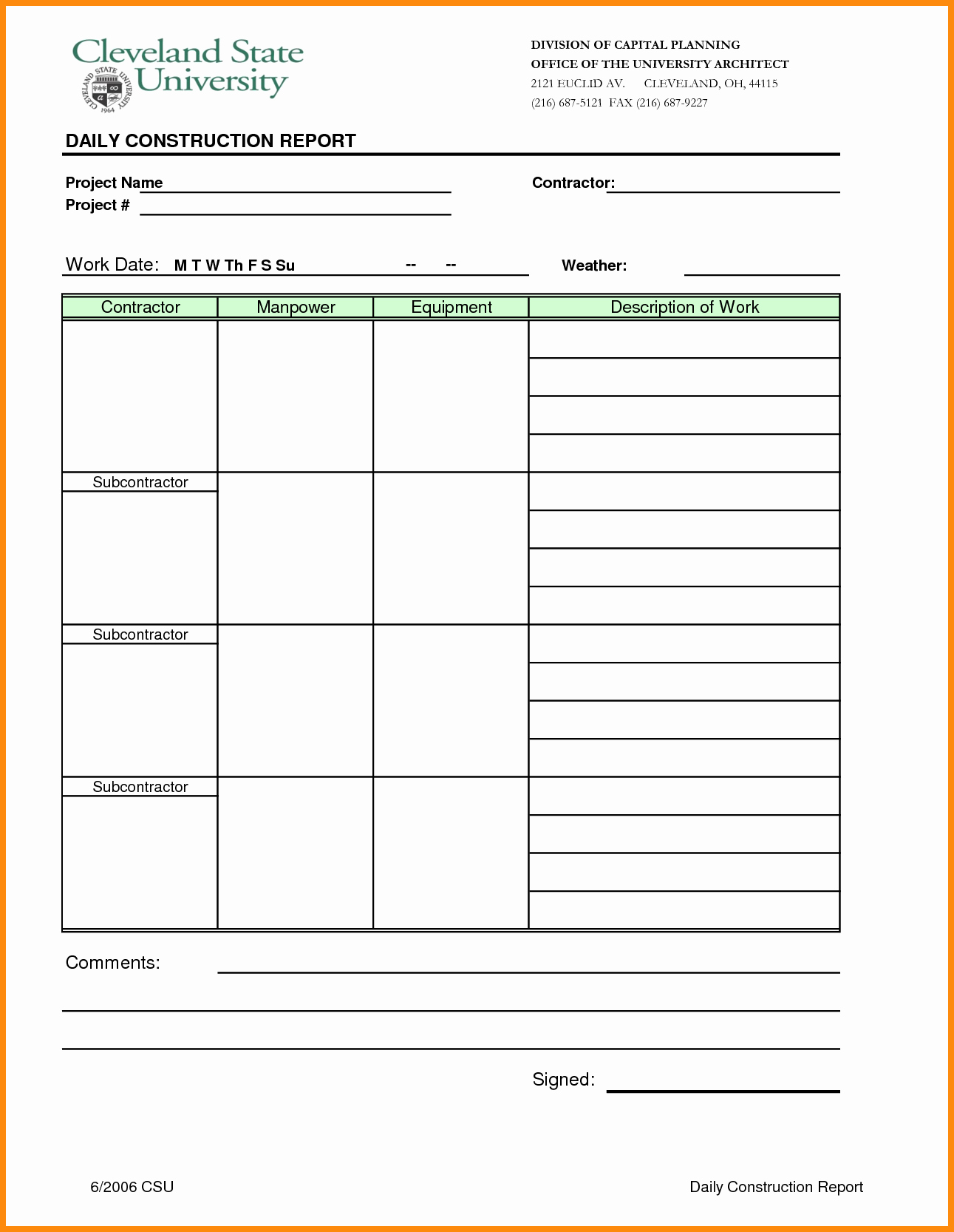 Construction Daily Report Template Luxury Construction Daily Report Template Excel
